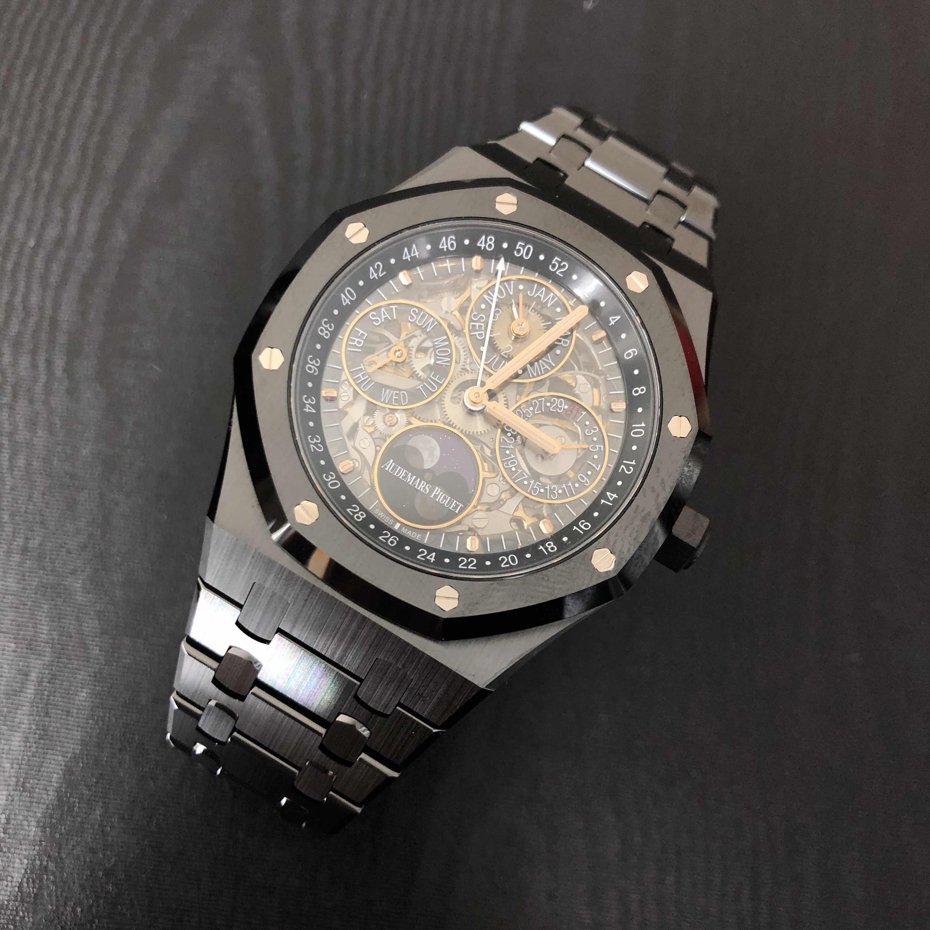 全新audemars piguet 爱彼 皇家橡树系列 钛金属/陶瓷