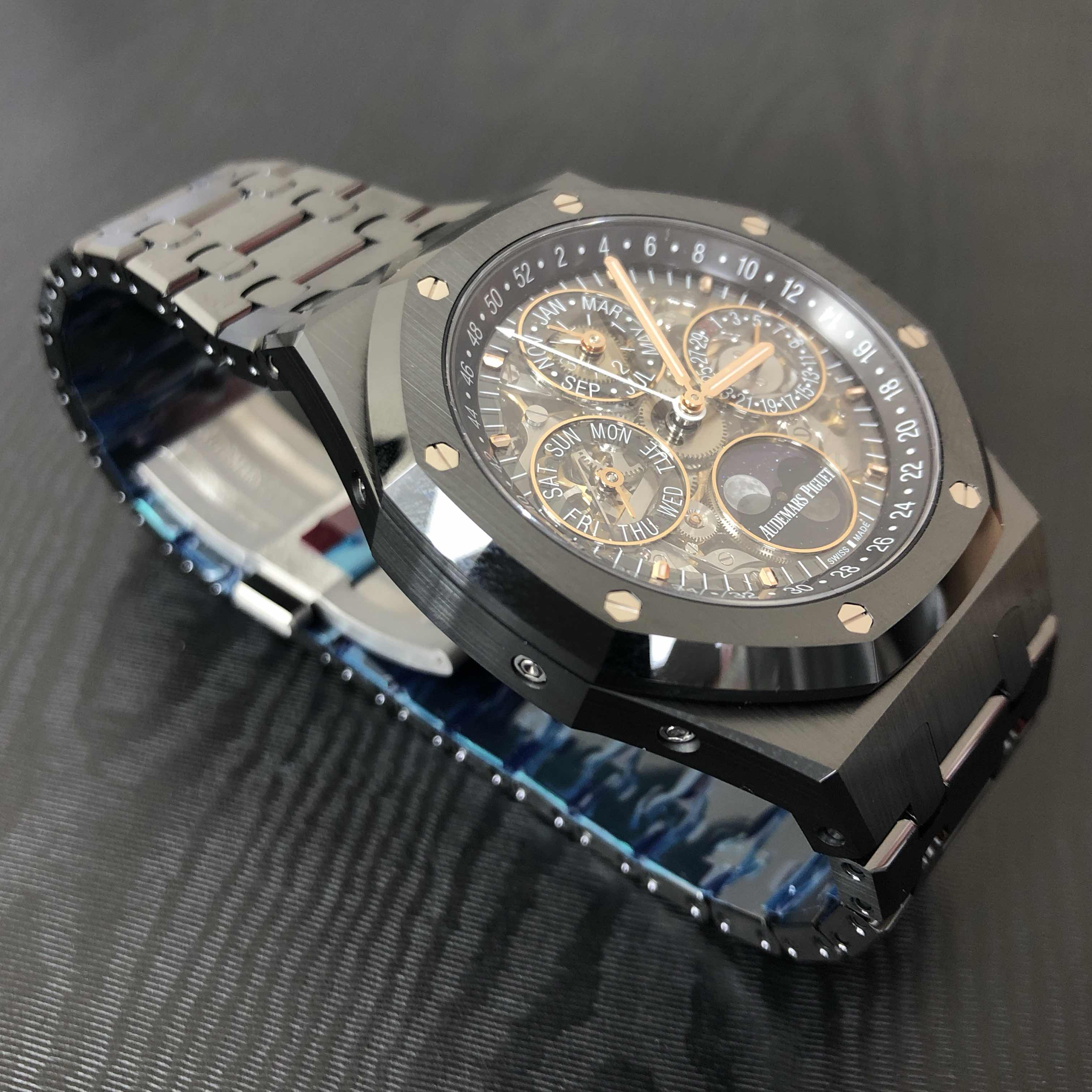 全新audemars piguet 爱彼 皇家橡树系列 钛金属/陶瓷