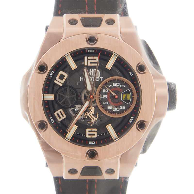 全新hublot 宇舶 big bang 18kt玫瑰金 黑色 自动机芯