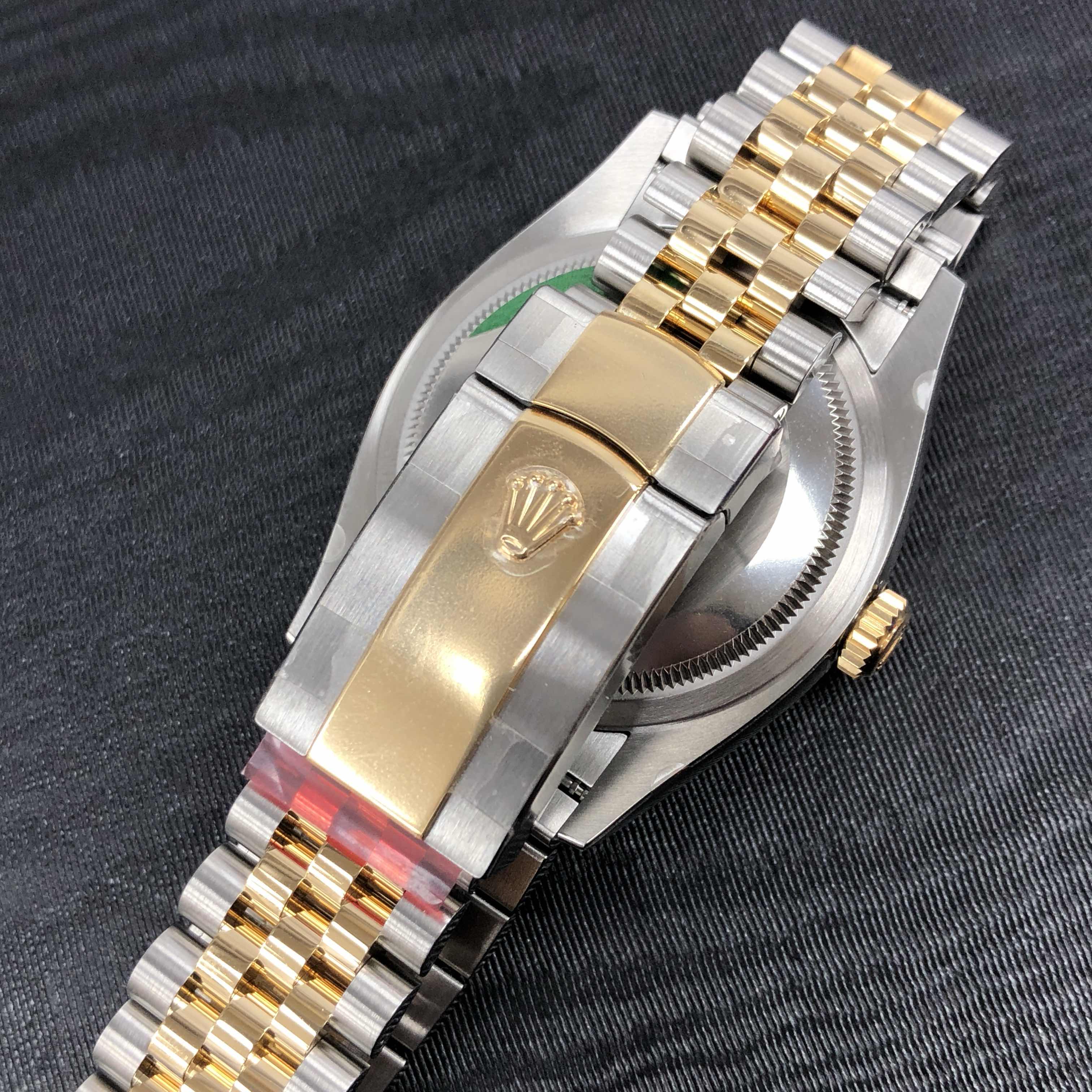 全新rolex 劳力士 恒动日志型 18kt黄金钢 白色 自动机芯 126233ngwt