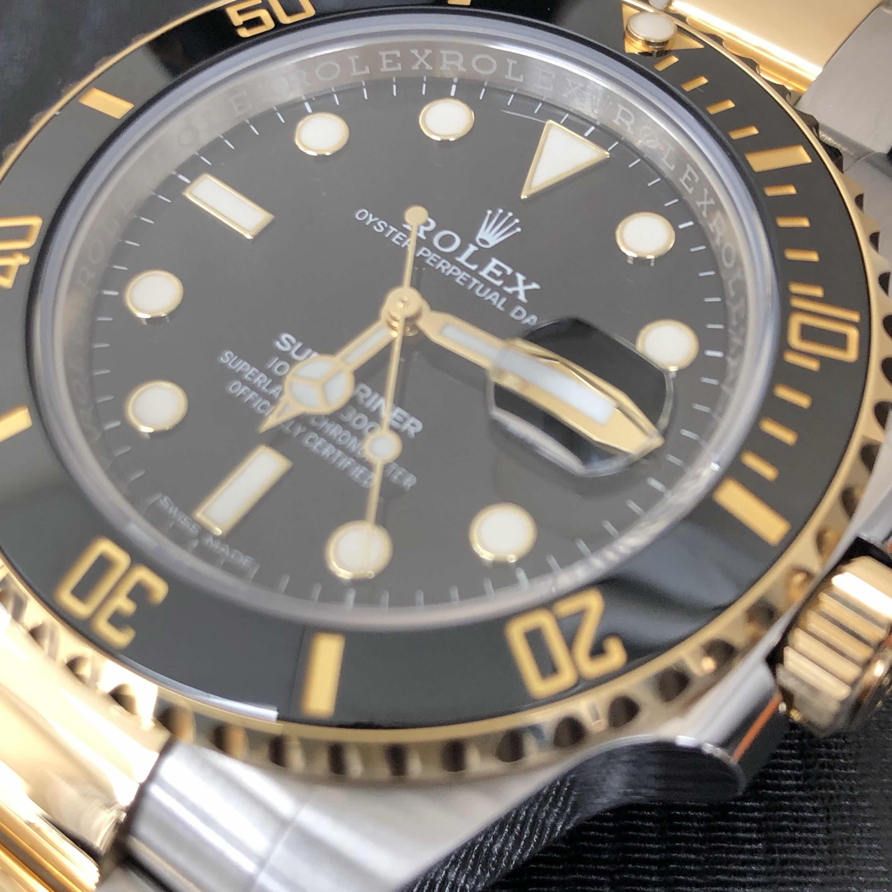 NEW ROLEX SUBMARINER 116613LN-0001