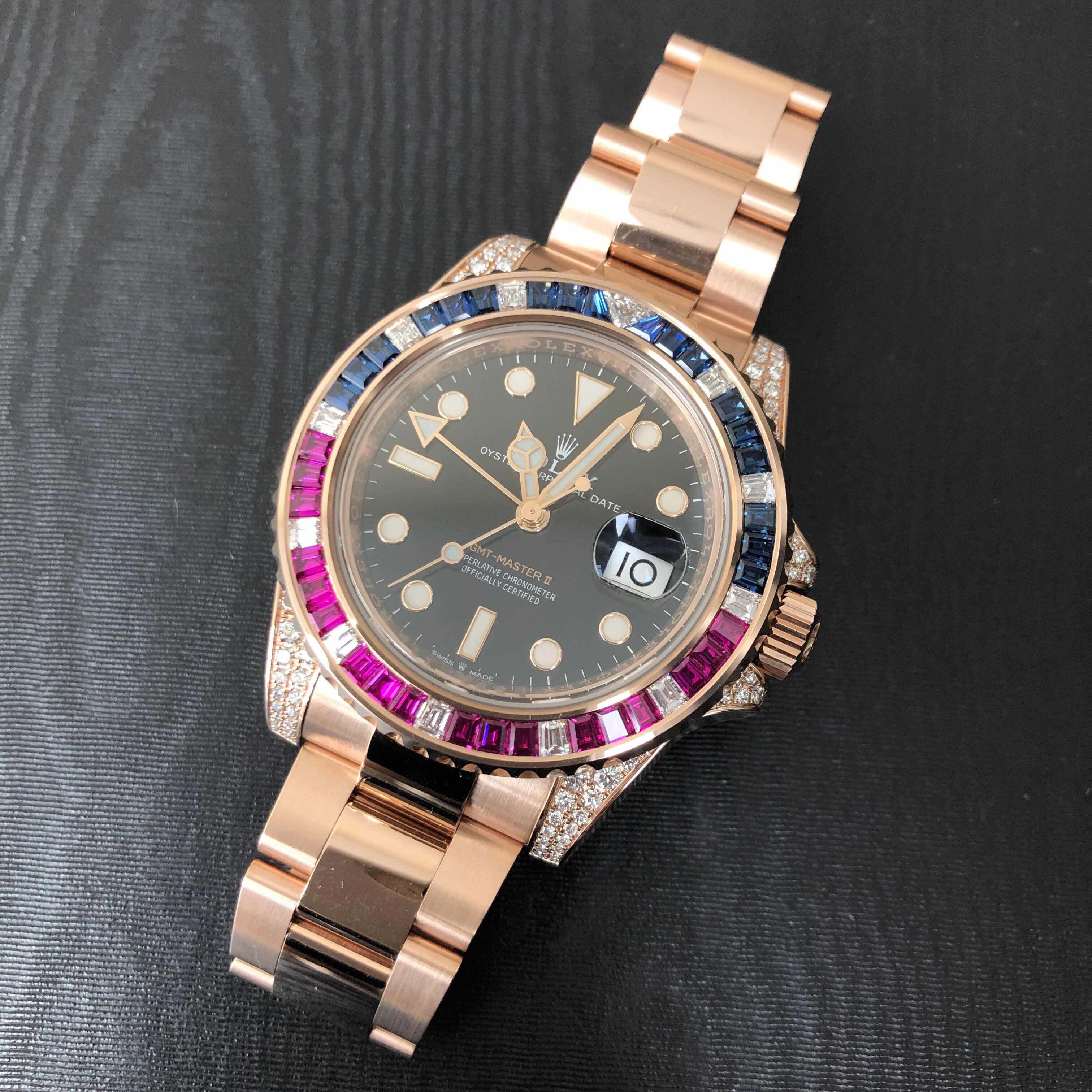全新rolex 劳力士 格林尼治型 ii 自动机芯 126755saru