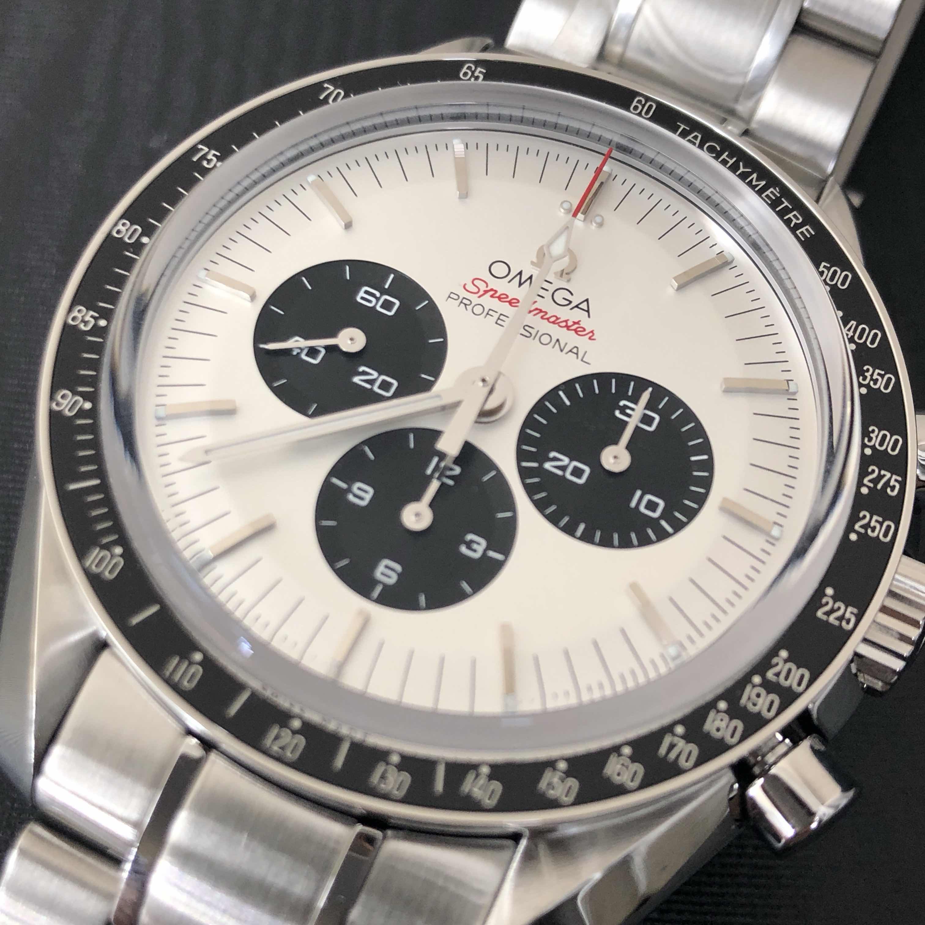 全新omega 欧米茄 超霸系列 精钢 白色 自动机芯 522.30.42.30.04.001