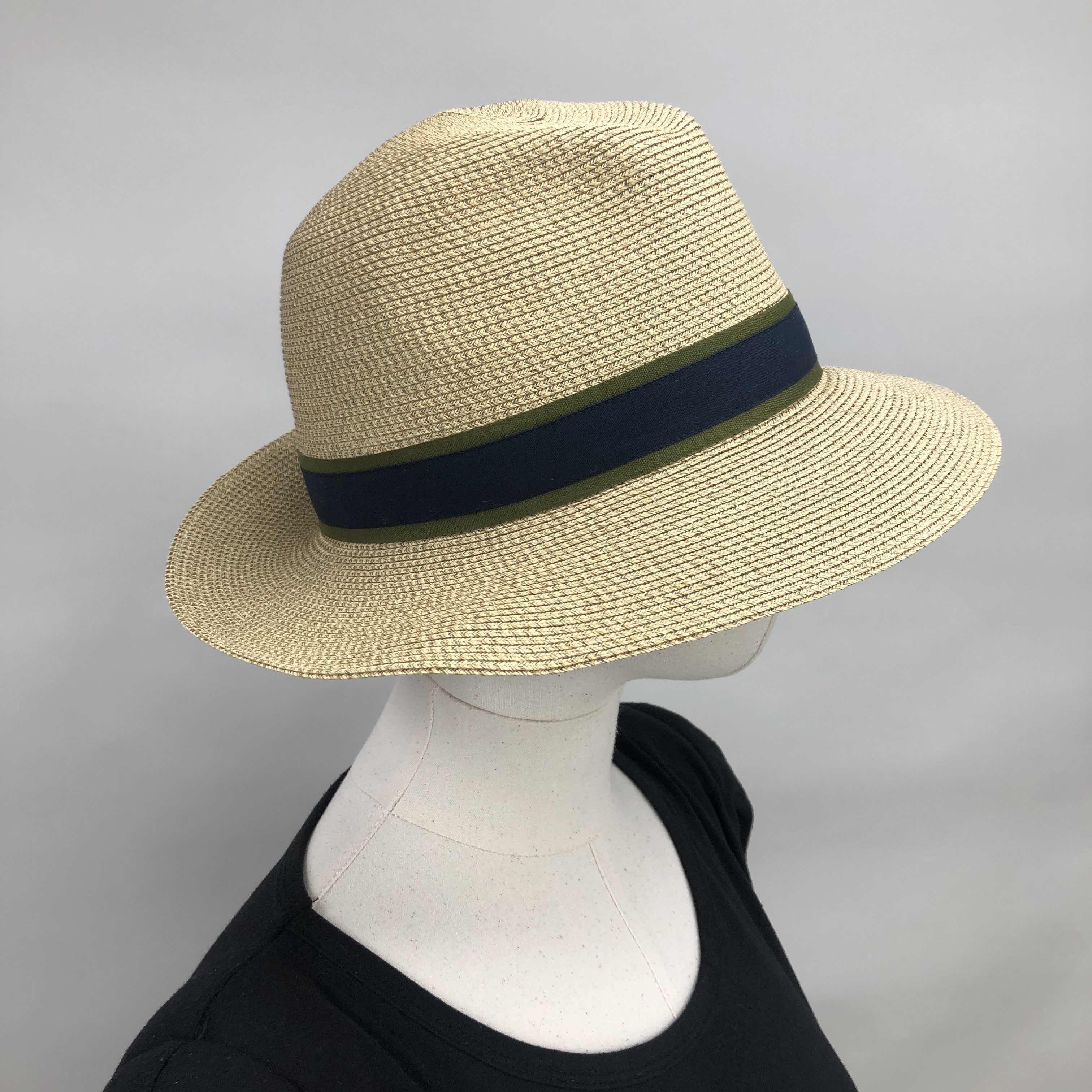 NEW HERMES FUNK HAT VINE BLUE/GREEN