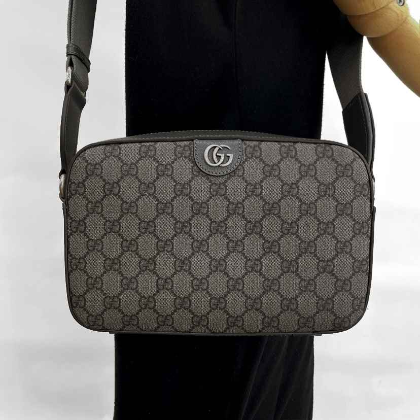 NEW GUCCI BAGS OPHIDIA 767190 UULHK 1244 SHOULDER BAG/CROSSBODY BAG 