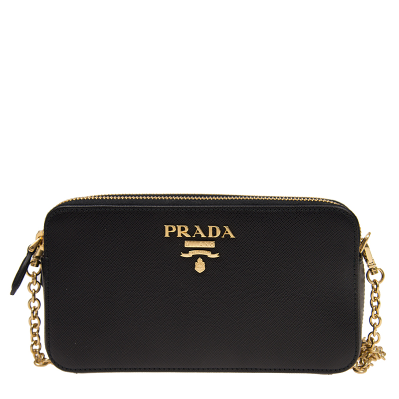 NEW PRADA HANDBAGS 1DH010 QWA F0002 SHOULDER BAG/MESSENGER BAG