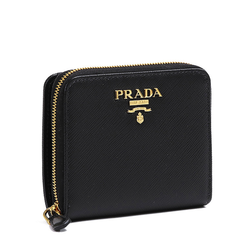 Prada zipper wallet Clearance