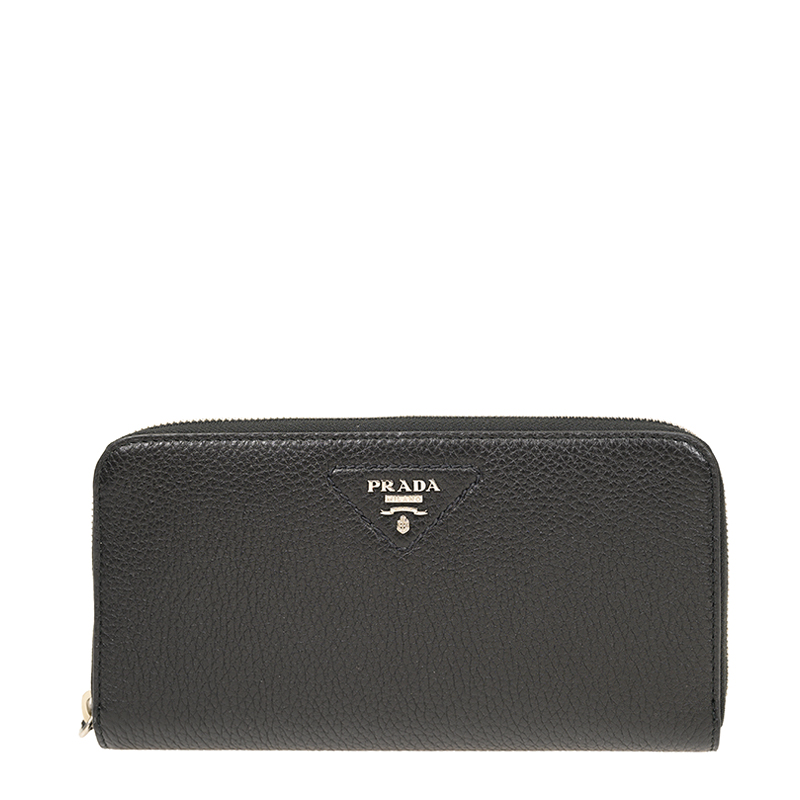 Prada zipper wallet Clearance