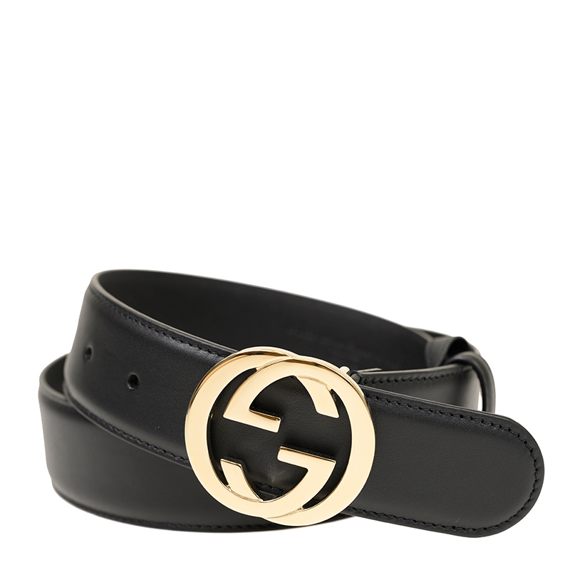 GUCCI BELTS 370543 AP00G 1000 LEATHER 95CM