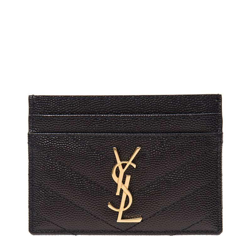 NEW YSL SAINT LAURENT WALLETS 423291 BOW01 1000 CARD HOLDER