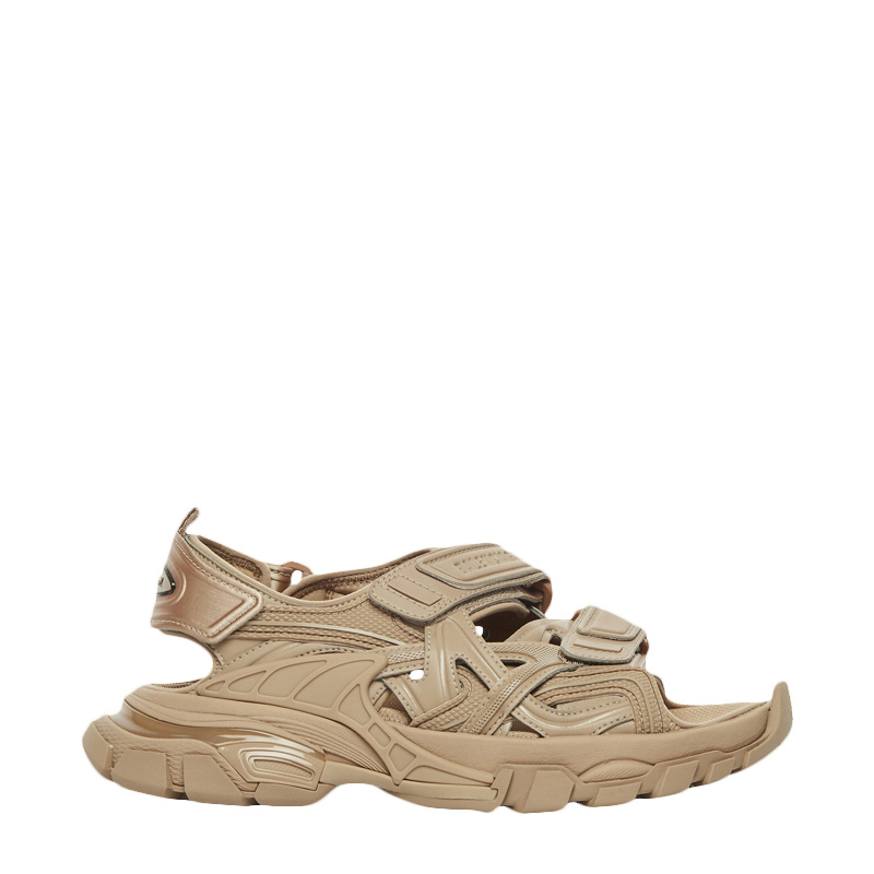 Balenciaga sandals best sale womens brown