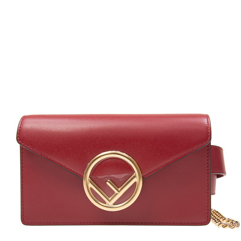 Fendi belt bag discount red