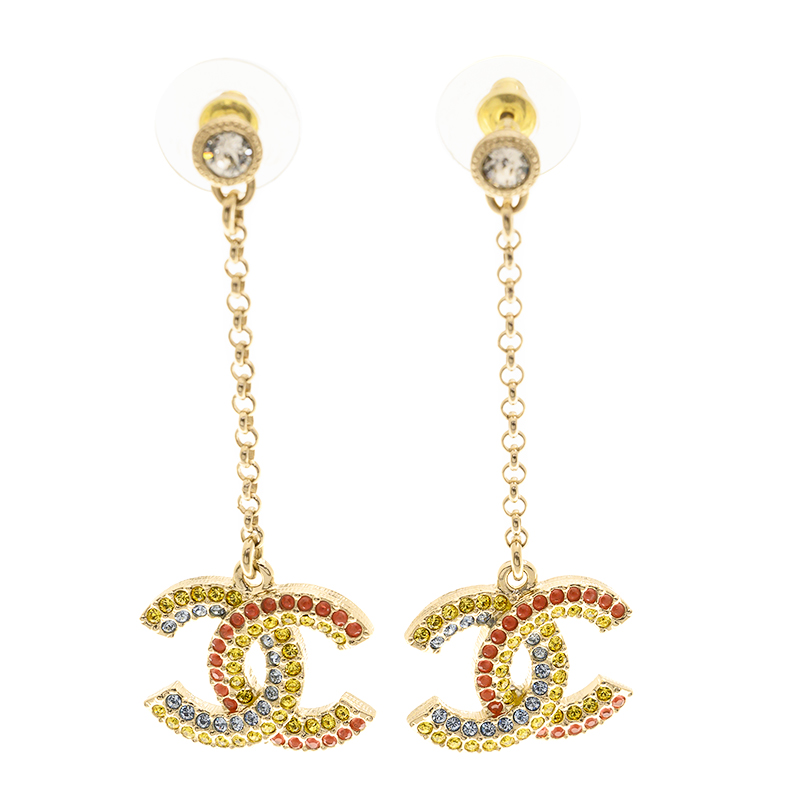 Chanel hk store earrings