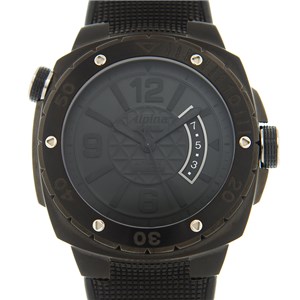 全新 alpina 阿帕那 extreme diver 精钢 黑色 自动机芯 al-525lfb5