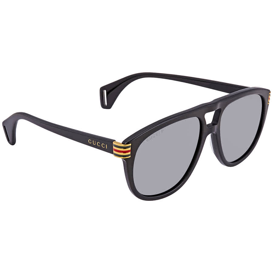 NEW GUCCI SUNGLASSES GG0525S 002 60 MEN ACETATE FIBER GREY
