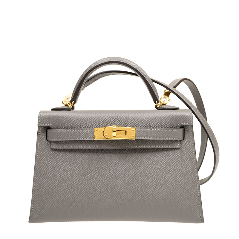 Hermes kelly grey on sale color