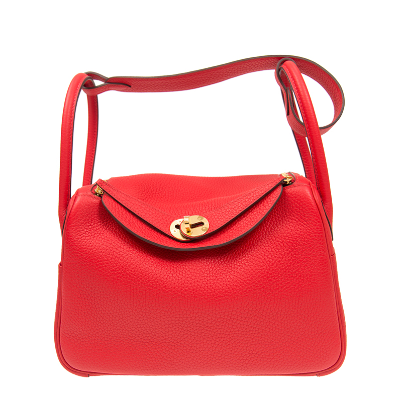 hermes lindy red