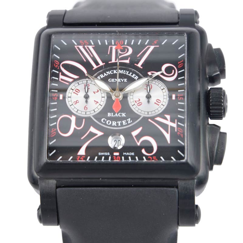 Franck muller black clearance cortez