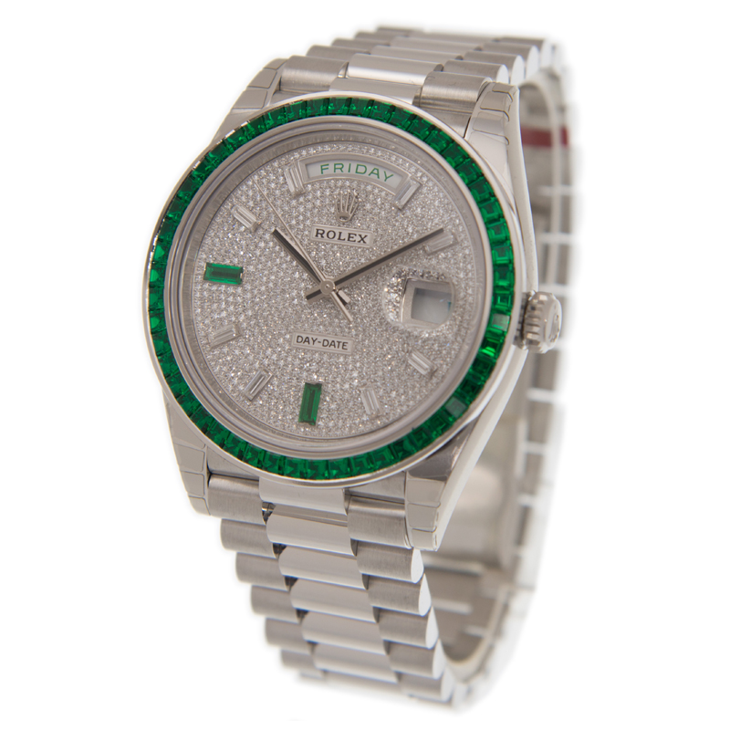 NEW ROLEX DAY-DATE 228396TEM