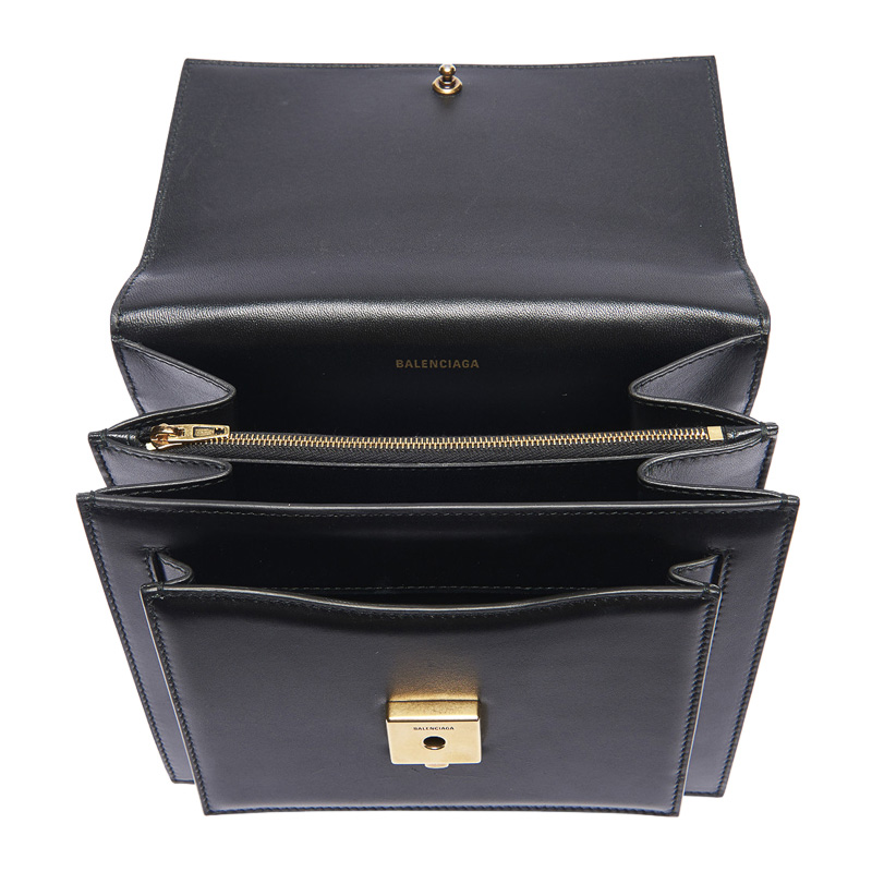 全新balenciaga 巴黎世家 手袋 580641 0d22m 1000 牛皮 黑色