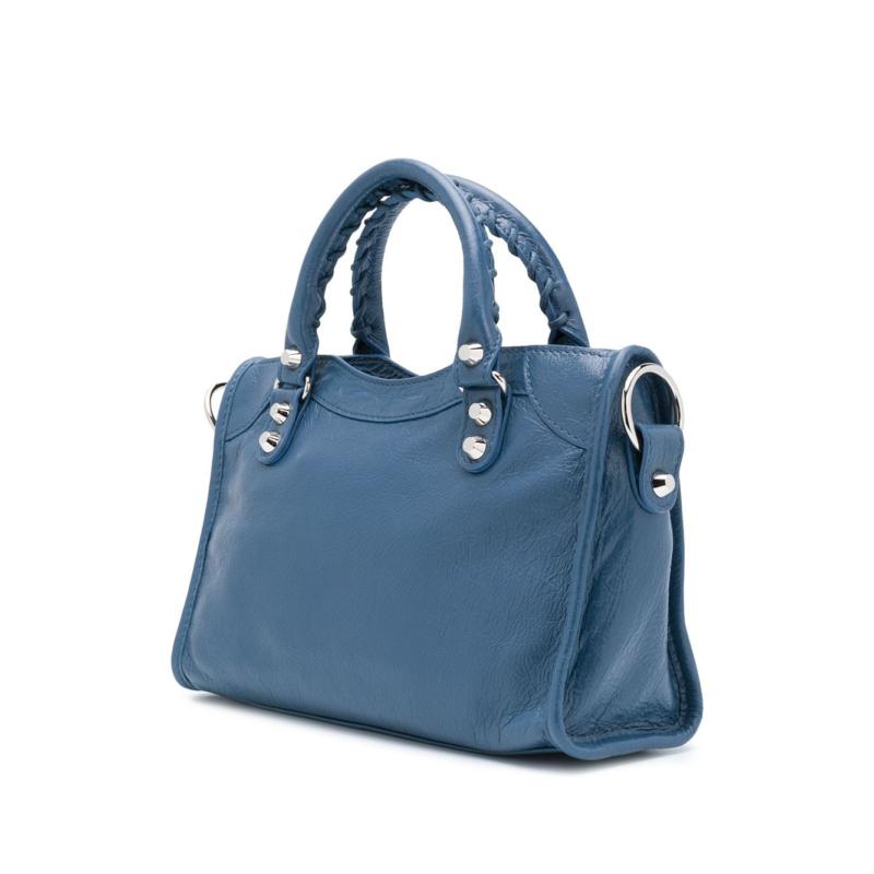 全新balenciaga 巴黎世家 手袋 300295 d94jn 4230 羊皮 蓝色