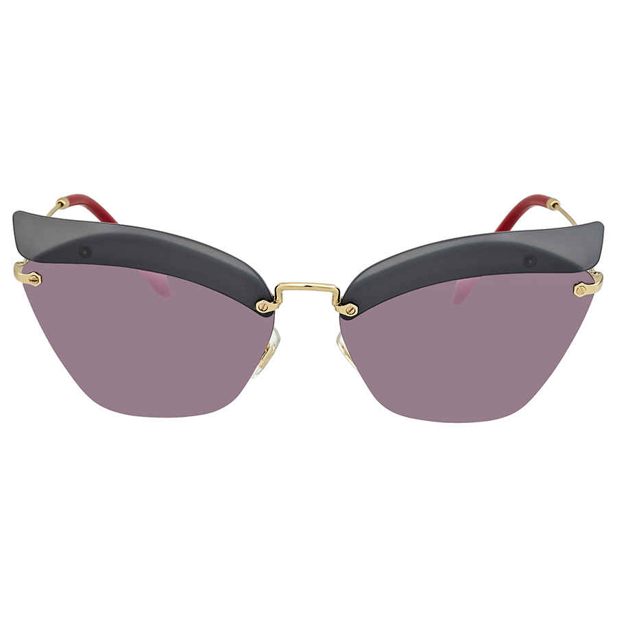 Miu miu women's store irregular 63mm sunglasses