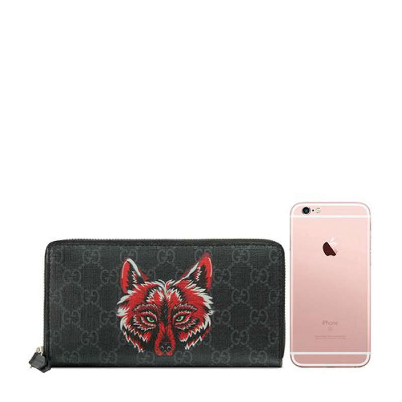 Gucci wallet outlet wolf