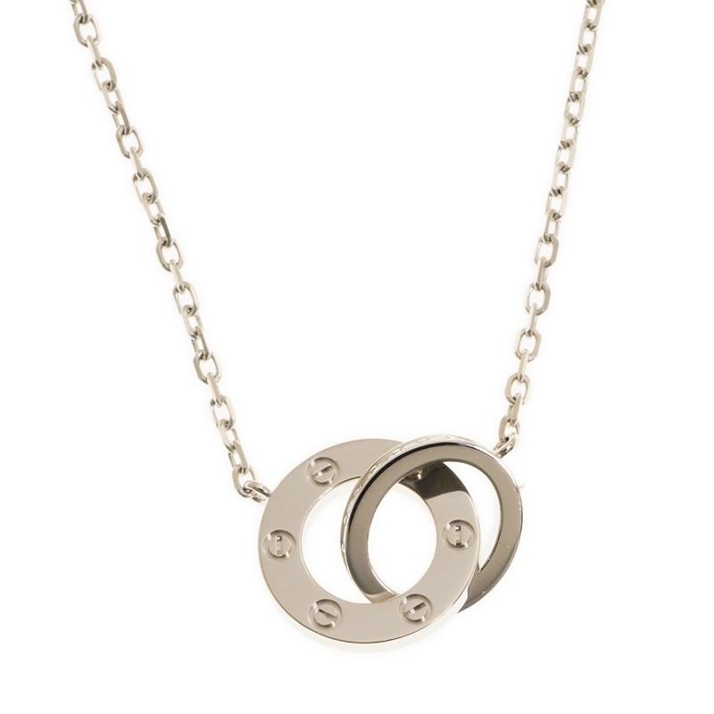 NECKLACE B7216300 SILVER 18kt WHITE GOLD