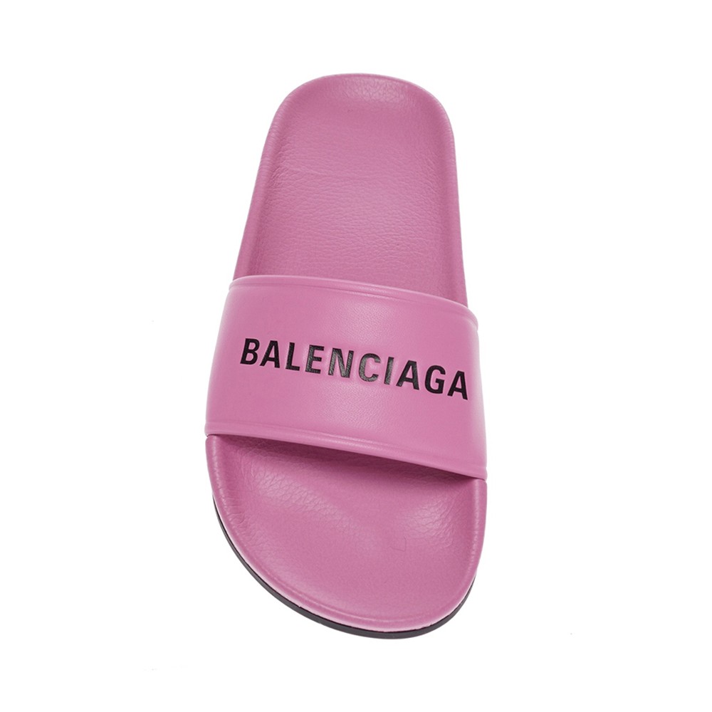 Pink discount balenciaga slippers